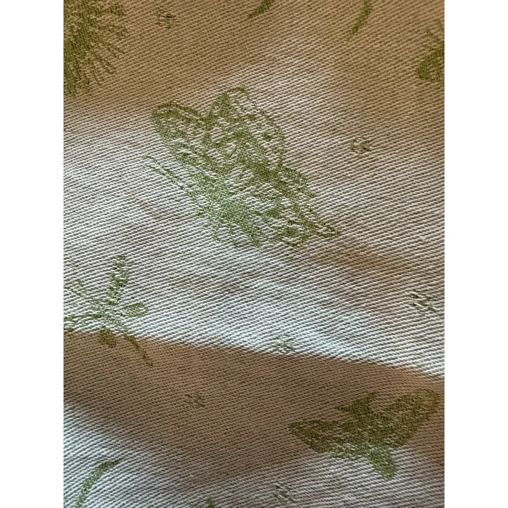 Williams Sonoma Butterfly Jacquard Spring Tablecloth‎ 70x90